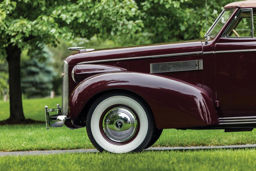 Детали экстерьера LaSalle Convertible Coupe (39-5067) 1939 года  (фото 7 из 20)